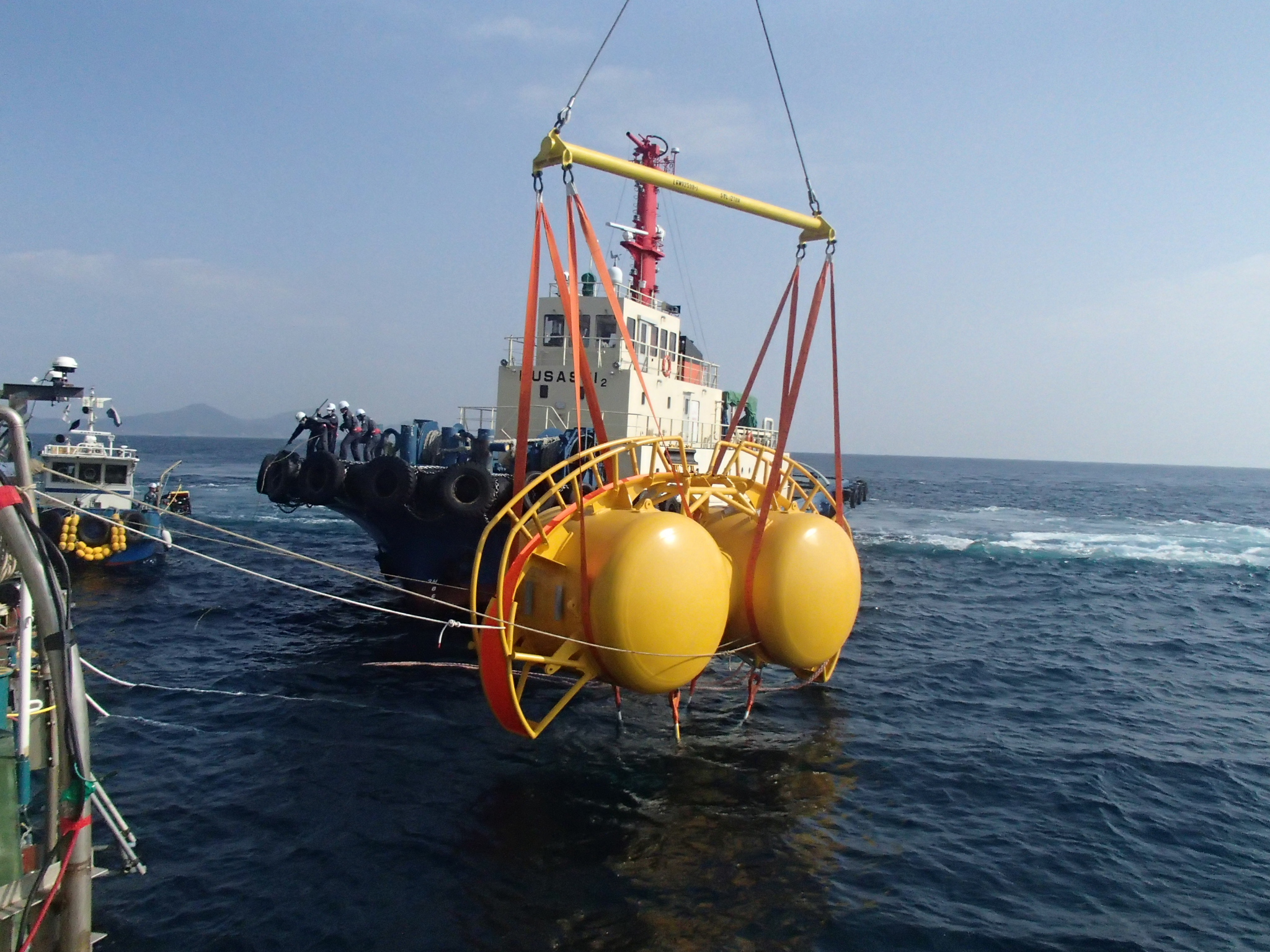  TODA Goto Spar, Japan: Mid-water arch buoys for Interarray cables