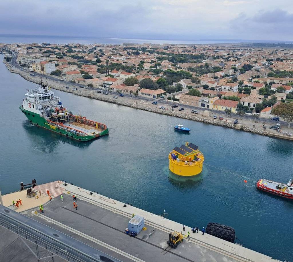 EOLMED, France: Floating Electrical Hub (FEH)