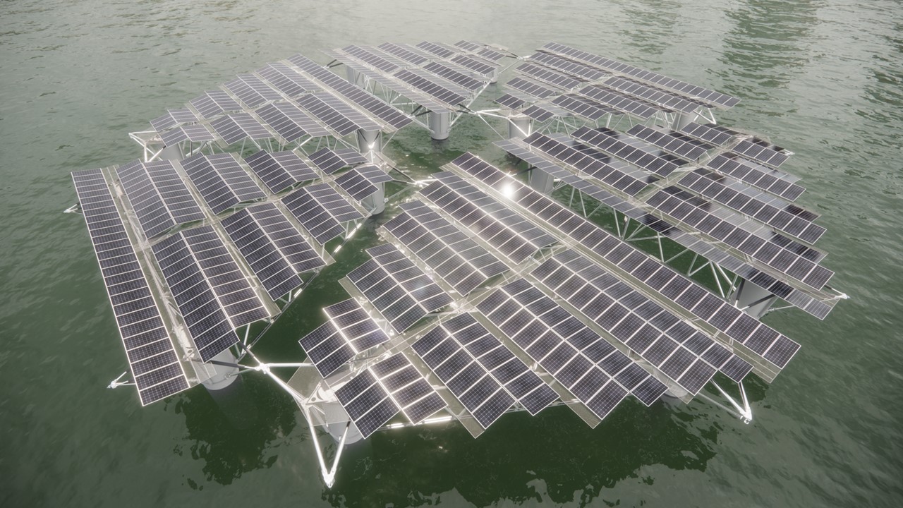 Merganser Pilot Project, Netherlands: 520 kW Floating PV Demonstration