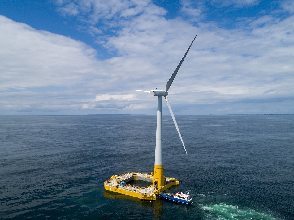 Floatgen, France: 2MW IDEOL Dampening Pool Foundation