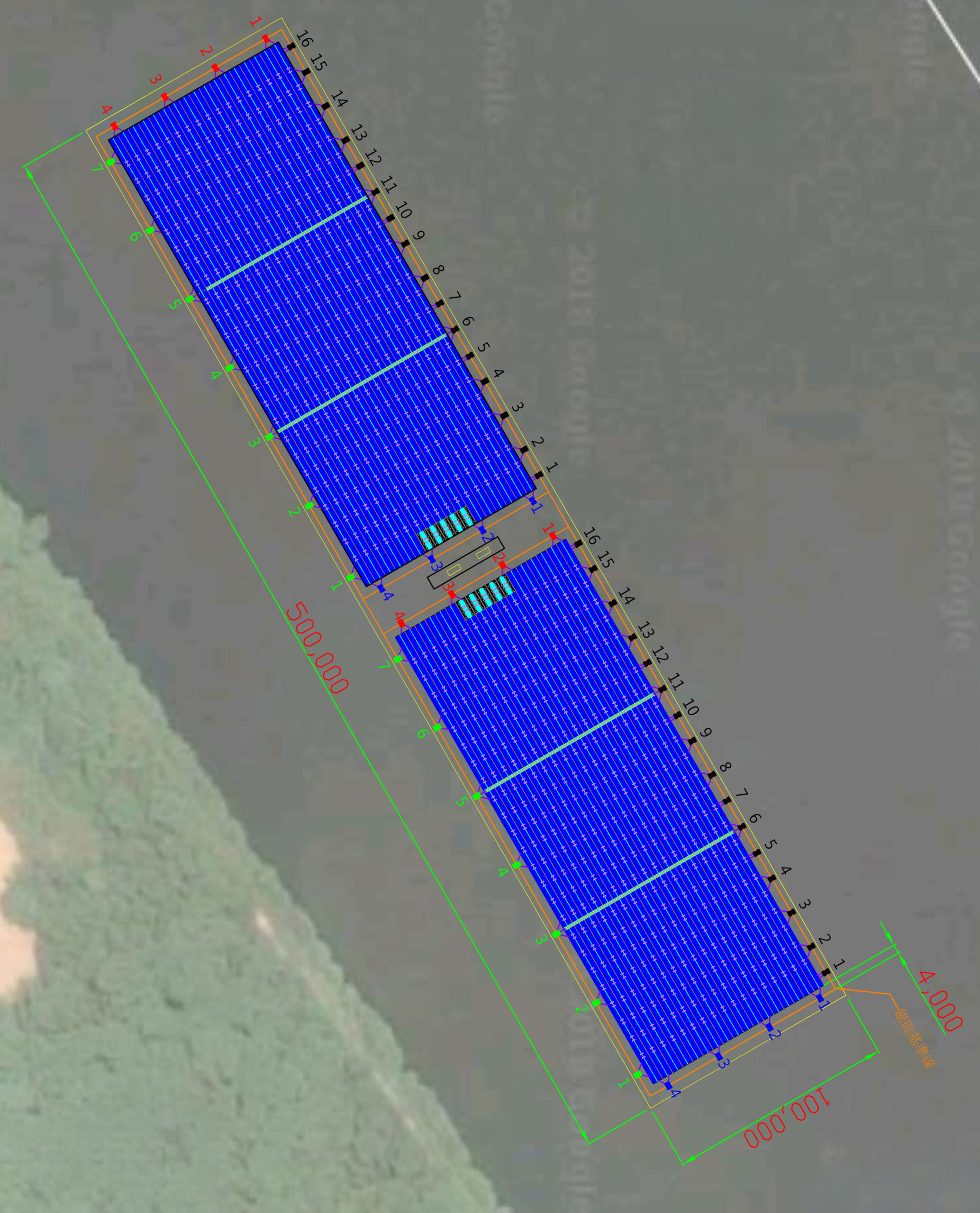 Design & Engineering, Singapore: Preliminary Mooring design for Sunseap commercial floating PV Project